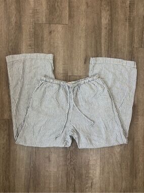 Cotton On Pinstripe Drawstring Casual Pants